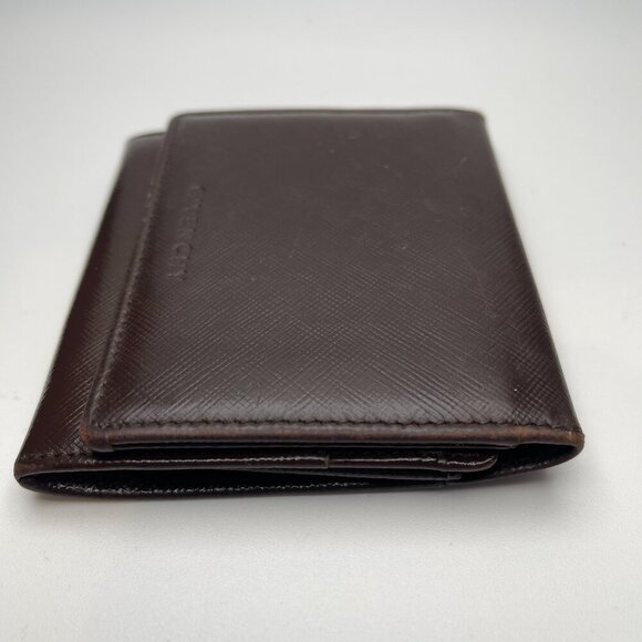 Givenchy Brown Leather Bifold Wallet with ID Pocket - Preowned - Picture 5 of 15